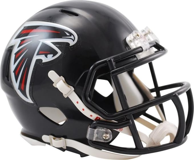 Riddell Speed Mini Helmet Club Falcons voor Sport Fanzone