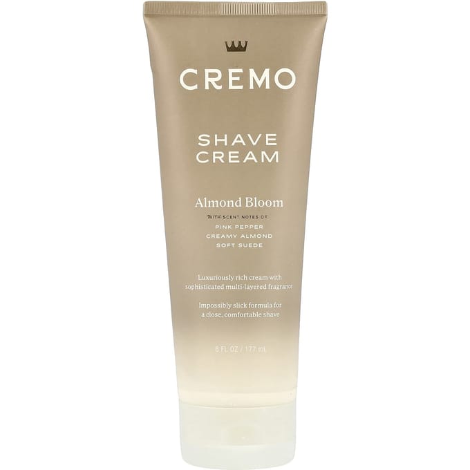 Cremo, Scheercrème, Amandelbloesem, 6 fl oz (177 ml) beige