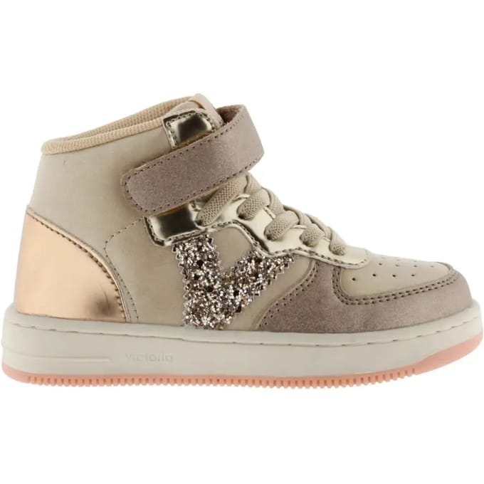 Victoria Meisjes Sneaker High Platino | Goud | Maat: 24