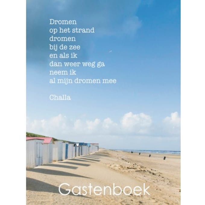 Gastenboek Strand