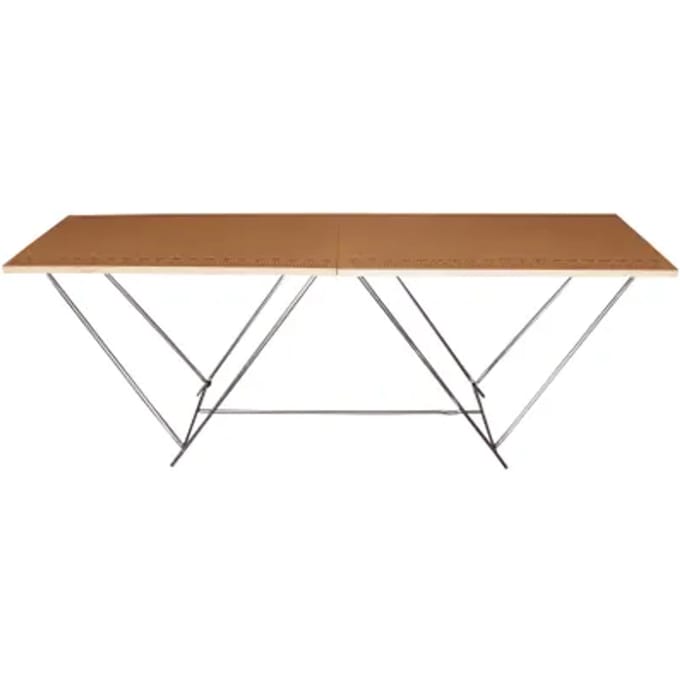 BASIC BEHANGTAFEL 200X60CM - Inklapbaar - Met liniaal hulplijnen