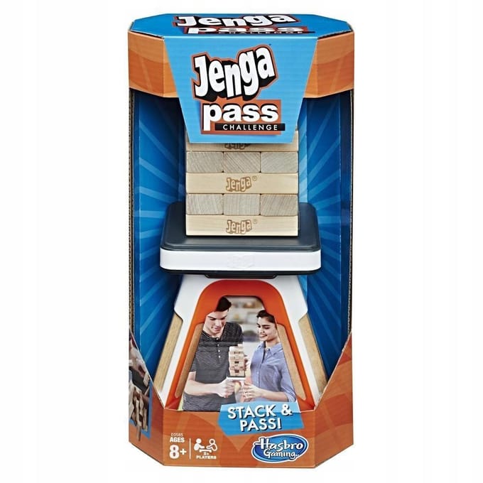 Hasbro Jenga Pass Challenge Bordspel