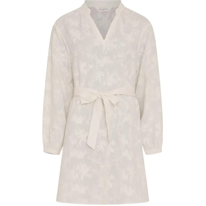 MSCH Copenhagen Mschselmina Dress Dames - Jurk - Beige - Maat S