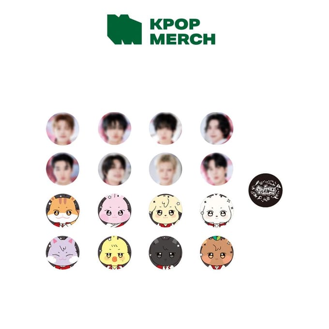 ATEEZ - [ANITEEZ IN THE CALLING] Pin's aléatoire Random 1 white