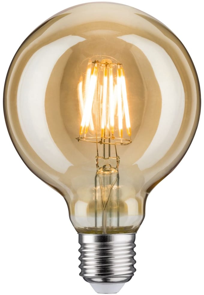 1879 Filament 230 V LED Globe G95 E27 450lm 6W 1700K dimbaar Goud