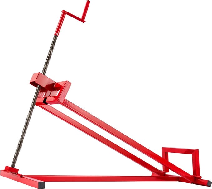 AREBOS Zitmaaierlik - 450 kg - Hefbrug - Zitmaaier - Grasmaaier, Grasmaaierheffer - 45° Kanteling Verstelbaar
