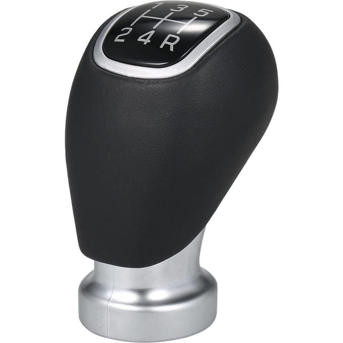 Pommeau de levier de vitesse, pommeau de levier de vitesse à 5 vitesses de remplacement pour Kia Rio 5 2012-2015 noir