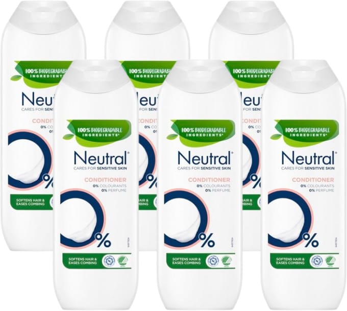6x Neutral 0% Parfumvrij Conditioner (250 ml)