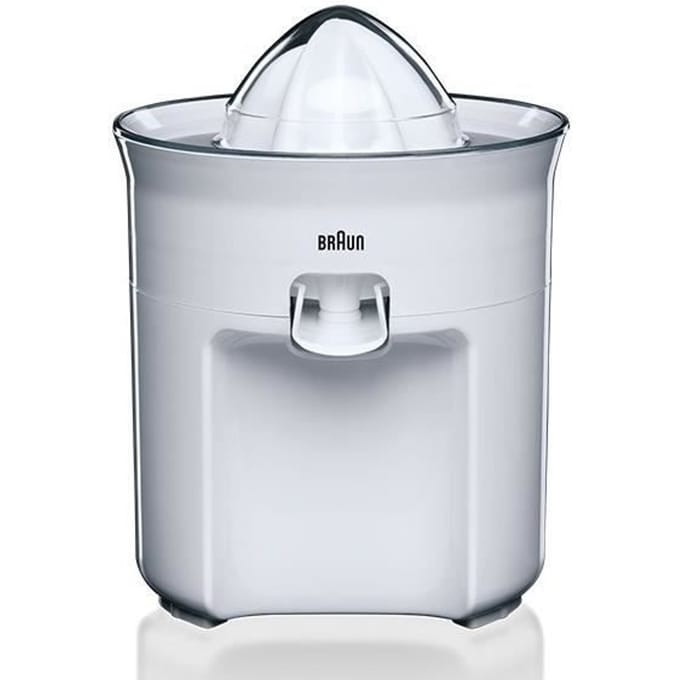 Presse-agrumes électrique BRAUN CJ3050WH - 60W - Blanc - Bec anti-goutte