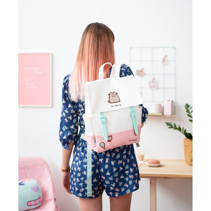 Pusheen - Backpack from the Rose collection - 30 x 38 x 11 cm