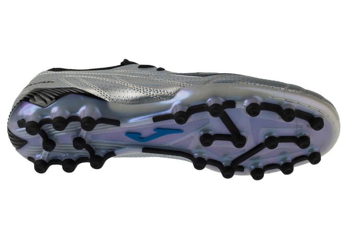 Joma Evolution 25 EVOW AG, Mannen, Zilver, Voetbalschoenen, maat: 43