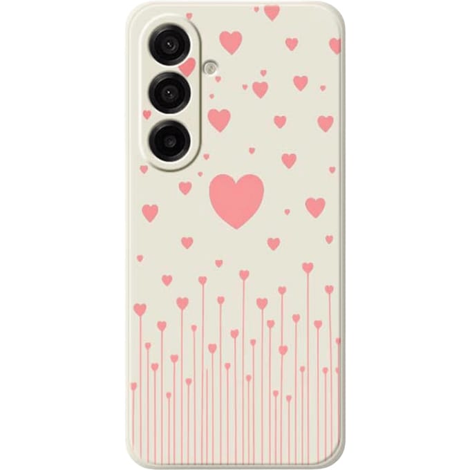 Comfycase Samsung Galaxy A17 Fashion Hoesje Hartjes