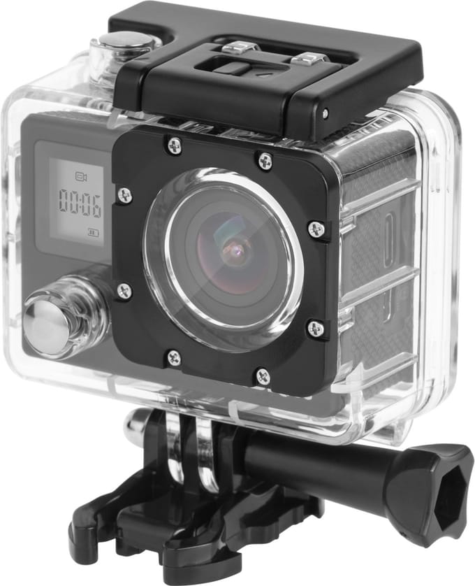 Krüger&Matz Vision L400 - Actiecamera - 4K - 30 FPS - Waterbestendig