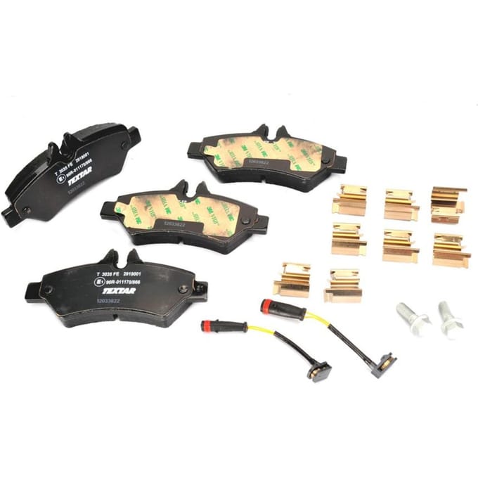 Remblokset TEXTAR 2919001, achter