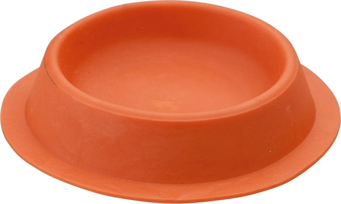 Sibel Scheerschaal in rubber Oranje