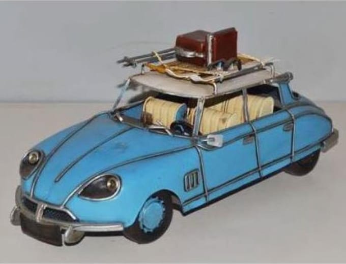 MadDeco - Citroën DS blik - snoek - blikken auto