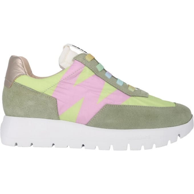 Wonders Odisei - dames sneaker - Groen - maat 35 (EU) 2 (UK)