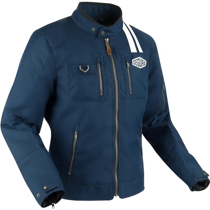 Segura Scorpio Jas Marineblauw Wit - Jas