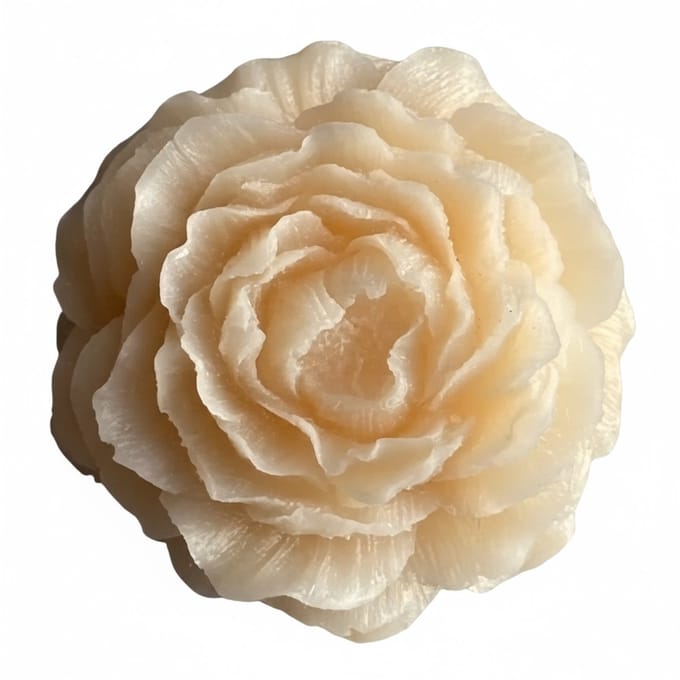 Corios Geurwax Bernstein Rose Vanilla 8x8x3cm