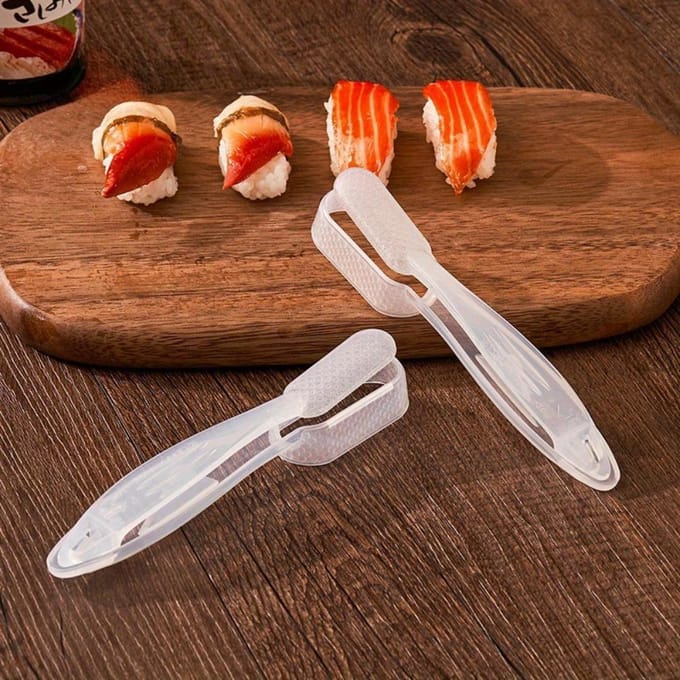 DIY Handheld Sushi Vorm Maken Enkele Oorlogsschip Rijstbal Vorm Commerciële Baby Japanse Keuken Rijst Oorlogsschip Bakgereedschap white