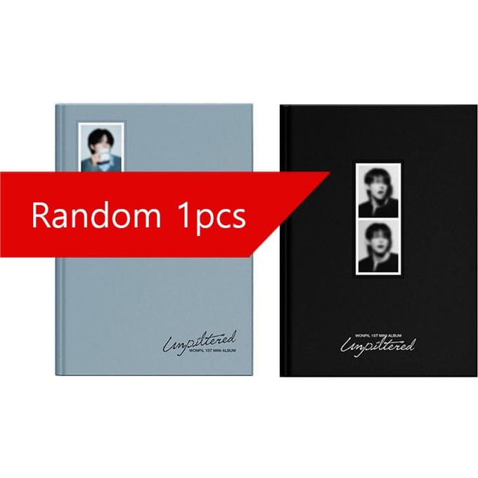 WONPIL (DAG 6) – Ongefilterde Fotoboek Versie In Monochrome ver. (black)