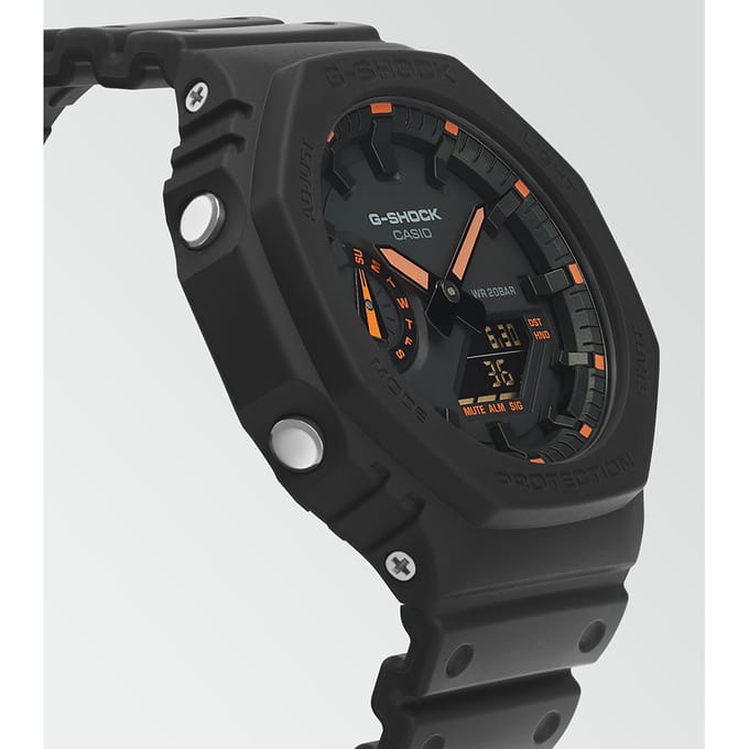 G-Shock Classic Style GA-2100-1A4ER Neon Accent Horloge