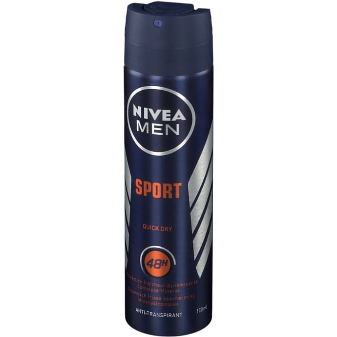 NIVEA MEN Sport - Anti-Transpirant - Deodorant Spray - 150 ml