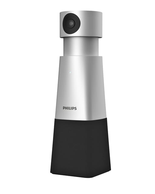 Philips SmartMeeting PSE0550 - HD-audio- en 4K videoconferenties incl. Sembly - 360° microfoon - 4K Camera - Automatisch notuleren: Microsoft Teams/ Zoom/ Google Meet/ GoToMeeting - Sembly spraak-naar-tekst cloudsoftware/ spraakherkenning
