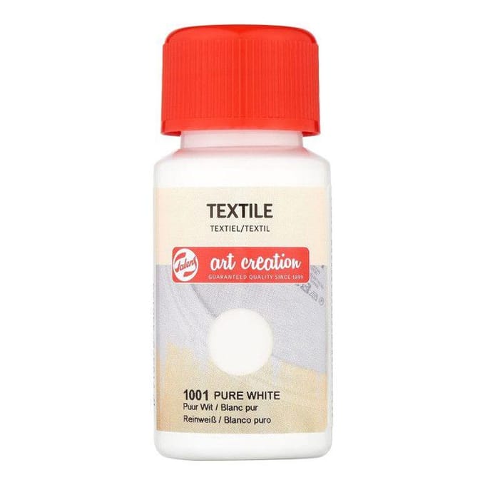 Textielverf - puur wit - Talens Art Creation - 50ml