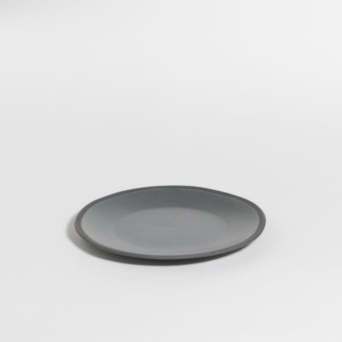 The Table Amsterdam Atelier Ontbijtbord - Black Truffle - Ø20 cm - Donkergrijs