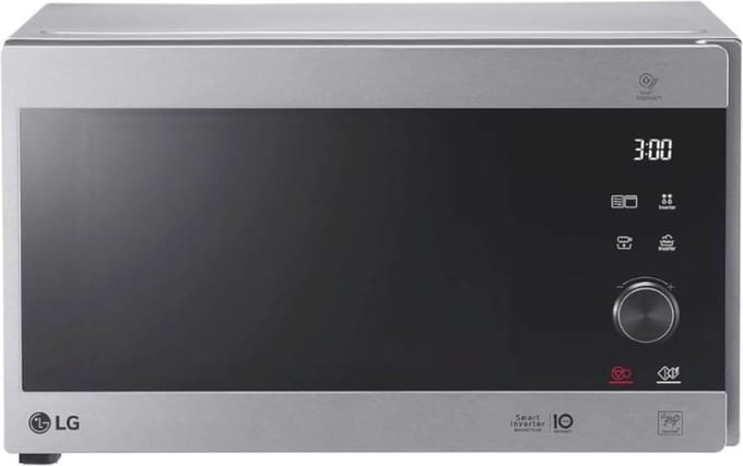 Combi-magnetron 25L met Smart Inverter en Kwartsgrill - Roestvrij Staal