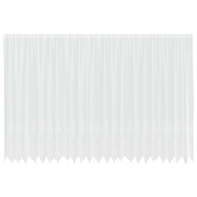 vidaXL Kantgordijn Wit 200 x 600 cm Polyester