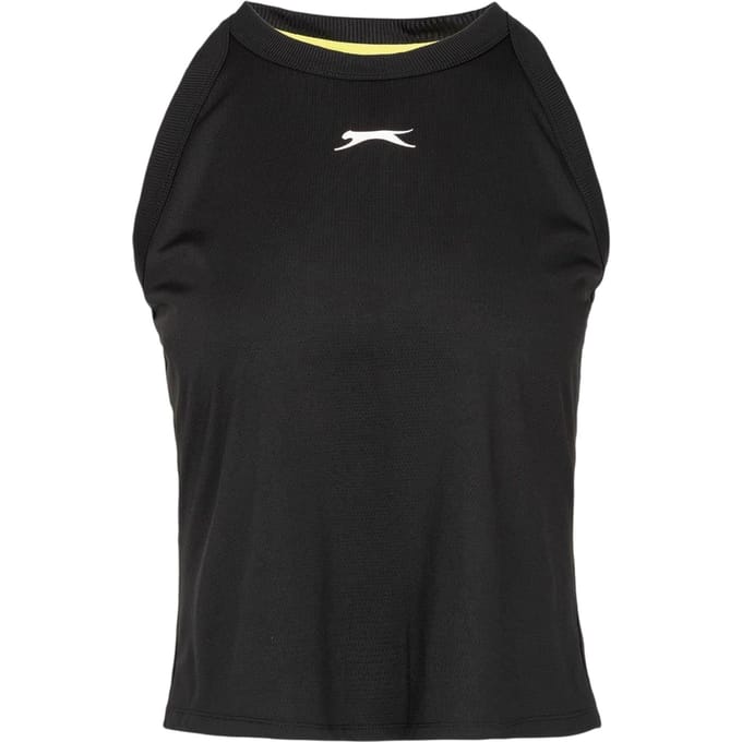 Slazenger Dames/Dames Tennis Tanktop (Zwart)