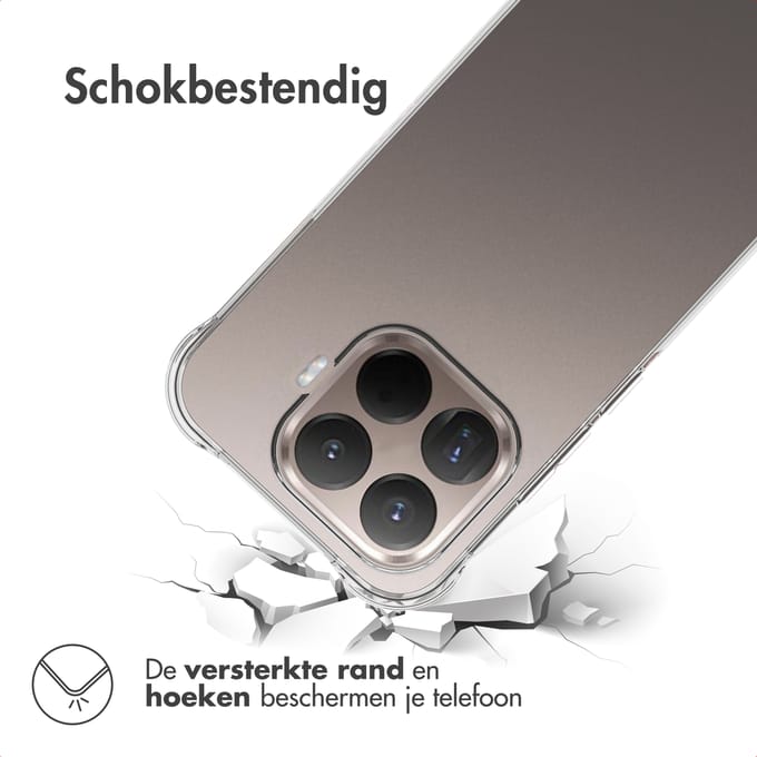 imoshion Hoesje - Geschikt voor Xiaomi 17T - Shockproof Case - Transparant