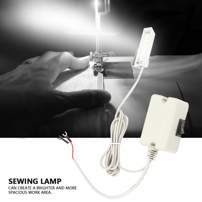 0,5W Naaimachine Werklicht 15-LEDs Super Heldere LED Lamp white