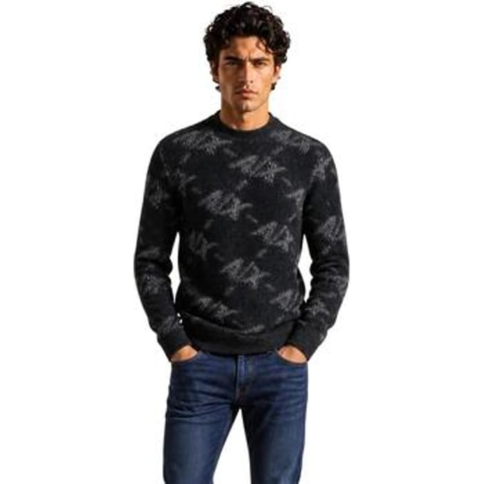 Armani Exchange Xm002992_af16916 Trui Zwart S Man