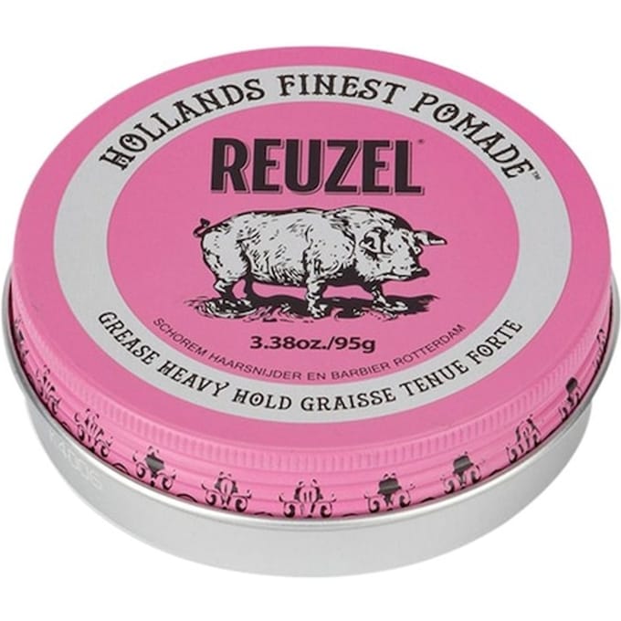 Reuzel - Pomade Pink 95 gr - Grease Heavy Hold Piglet