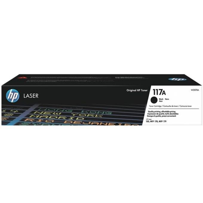 HP 117A - Tonercartridge - Origineel - Standaard Capaciteit - Zwart