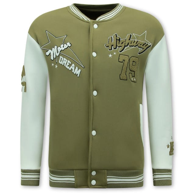Baseball jacket - College Jas Heren - 903 - Bruin