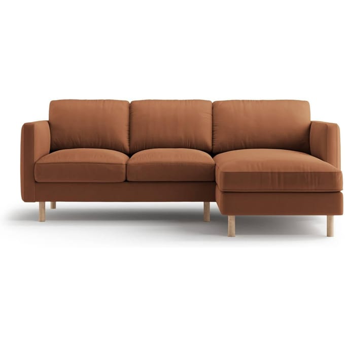 Hoekbank Eden rechts velvet | Micadoni