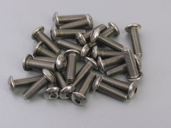FIXX MEER bouten inbus laagbolkop M5x16 25 stuks