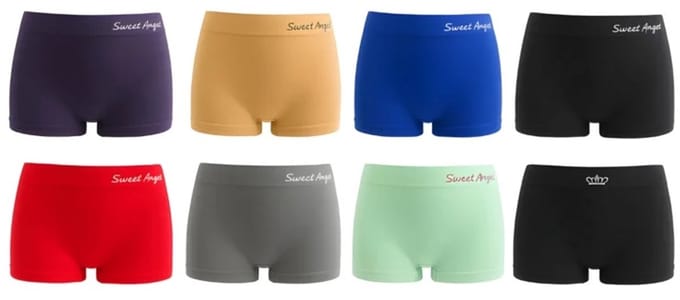 Sweet Angel Heupboxers – Naadloos Comfort (8-Pack)