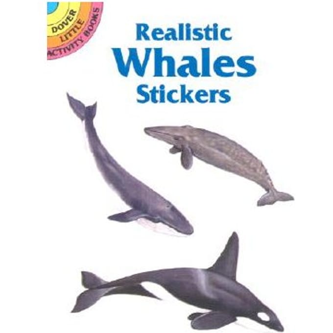 Realistic Whales Stickers - Jan Sovak