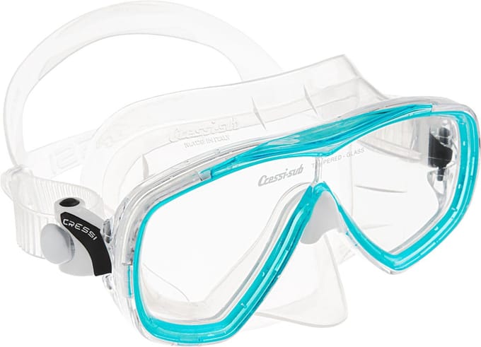 Cressi Estrella Duikmasker Blauw Man,Vrouw