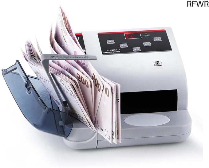 Geldtelmachine - Geldteller - Valsgeldscanner - Biljet verwerking