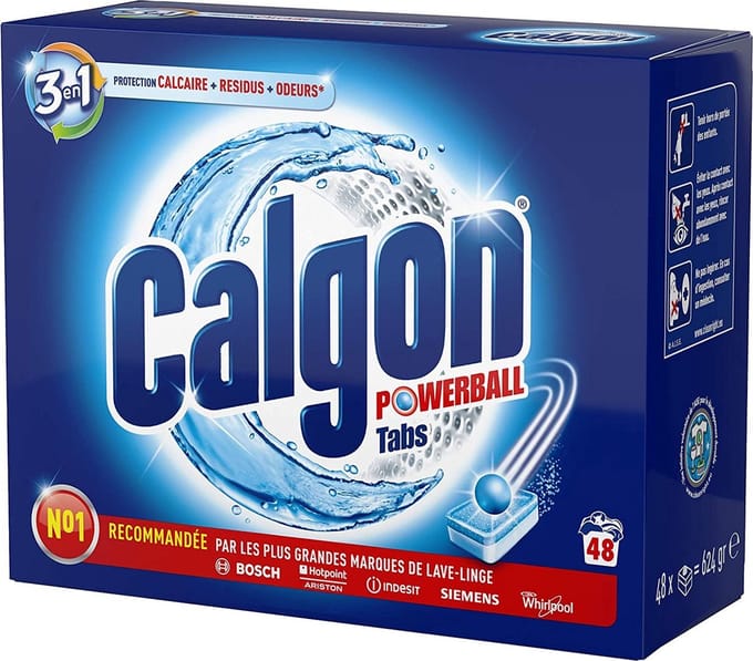 Calgon A-Kalk Tabs - Voordeelverpakking 24 stuks