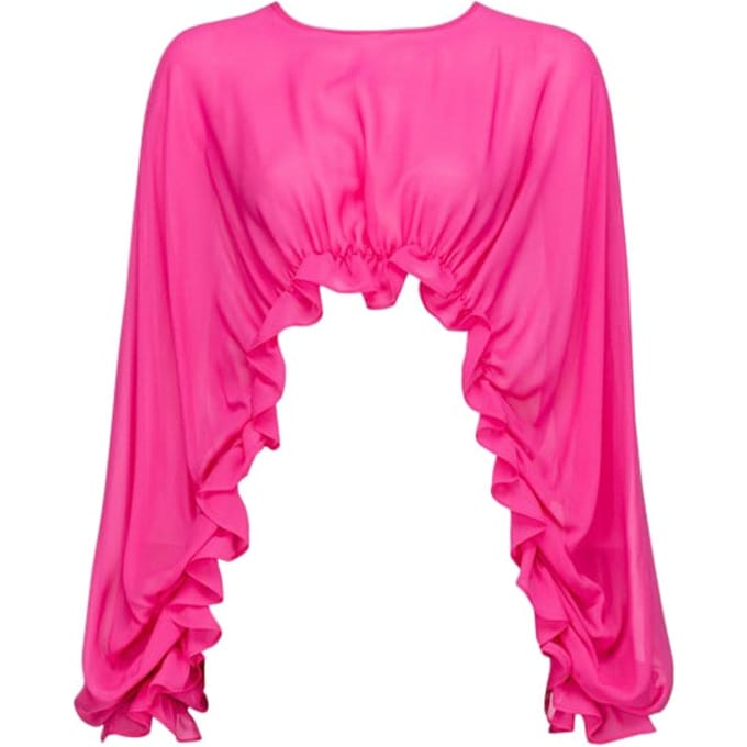 PINKO Carambola Shrug Persian Red Größe: OS | Blusen Outlet | Damen | Rot