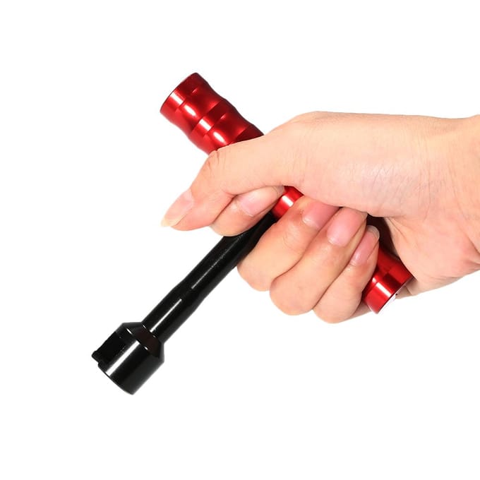 Verveloos Dent Repair Tools Kit 1 Stuks Rode Dent Puller Removal Tool met 10 Stuks Plastic Lijm Tabs en rood