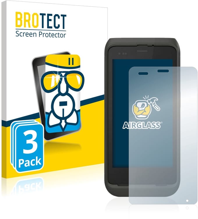 Screenprotector 3 Stuks voor Honeywell CT45 Beschermglas transparant