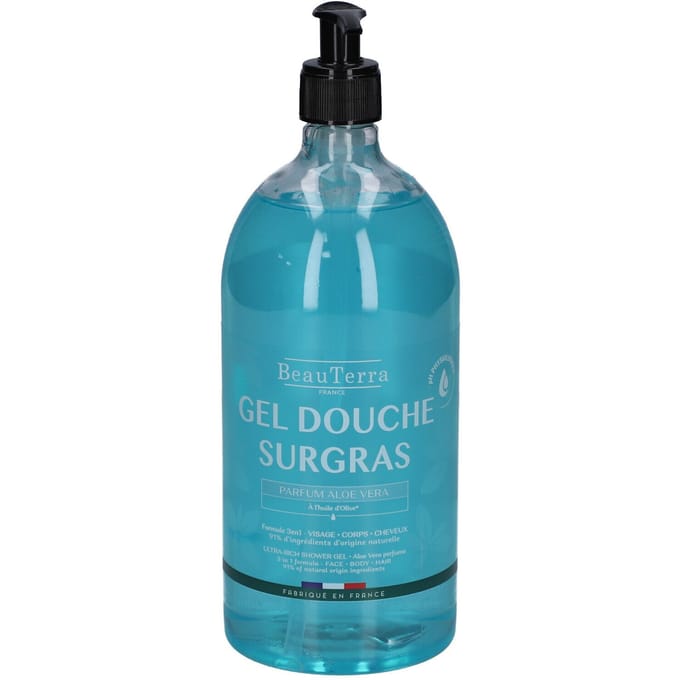 BeauTerra Ultra Rich Shower Gel Aloe Vera Parfum 1000 ml